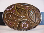 Brown Paisley