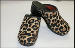 Leopard Tapestry Clog